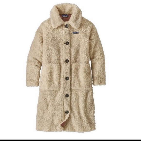Patagonia recycled high pile fleece coat - Picture 1 of 6